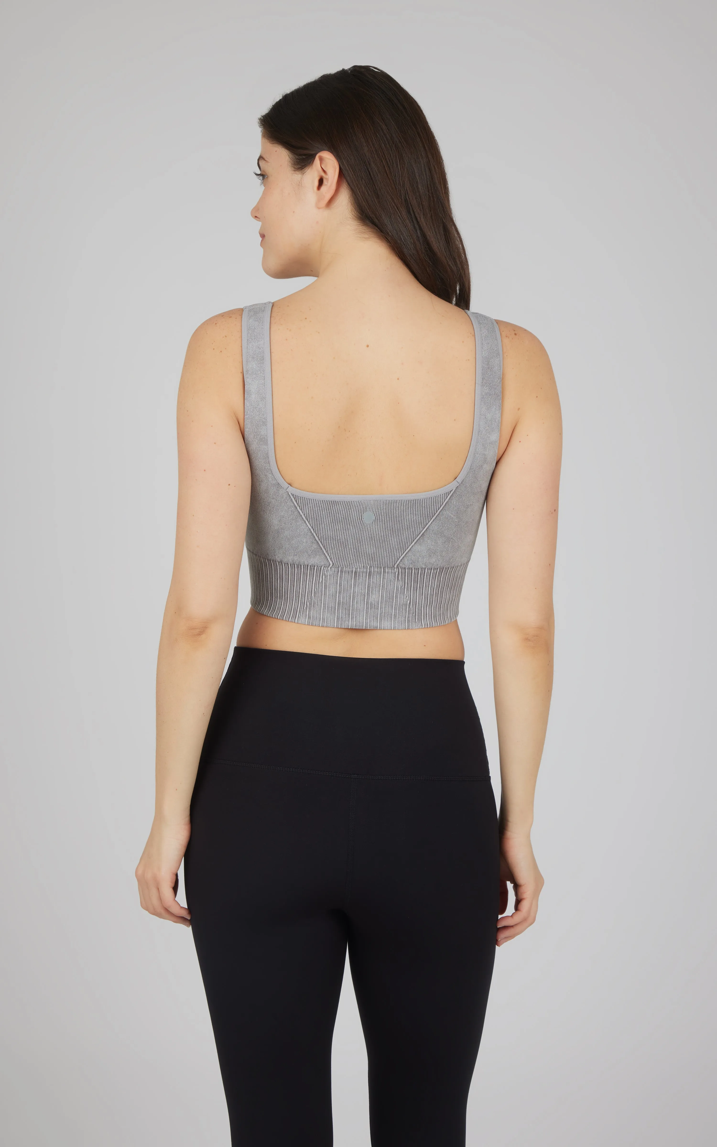2 PK Stonewash Seamless Bra Tank