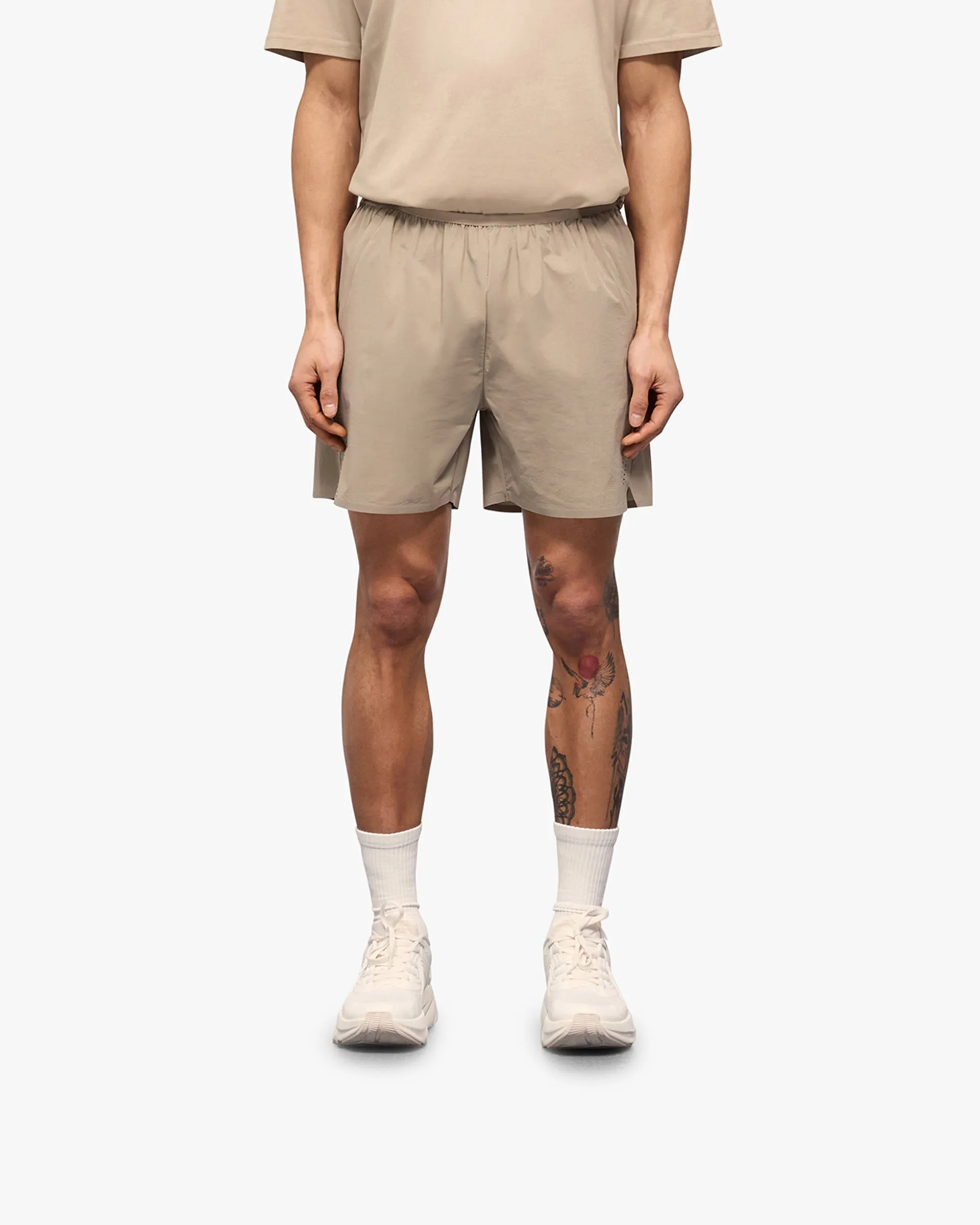 247 Training Shorts - Pebble