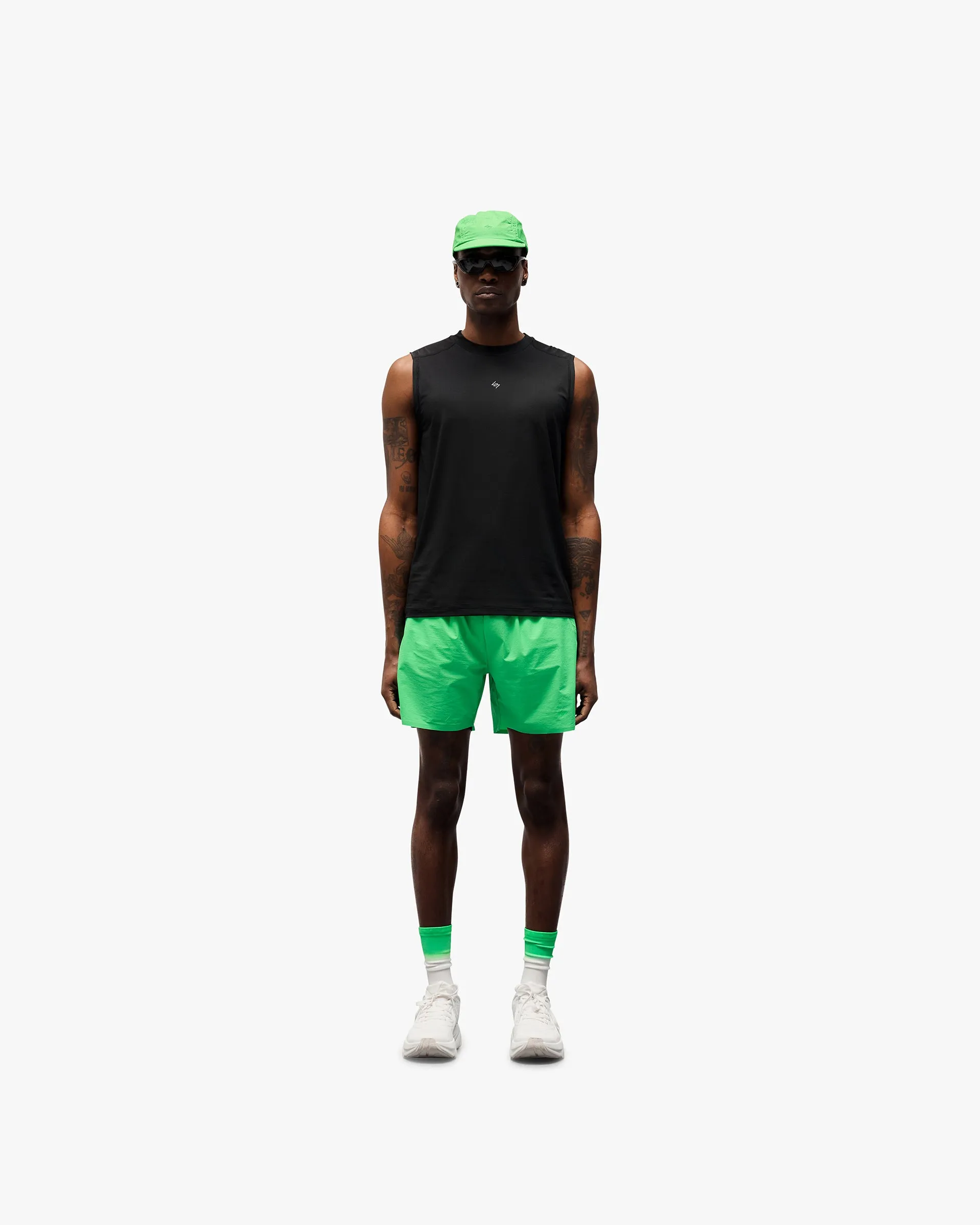 247 Training Shorts - Speed Green