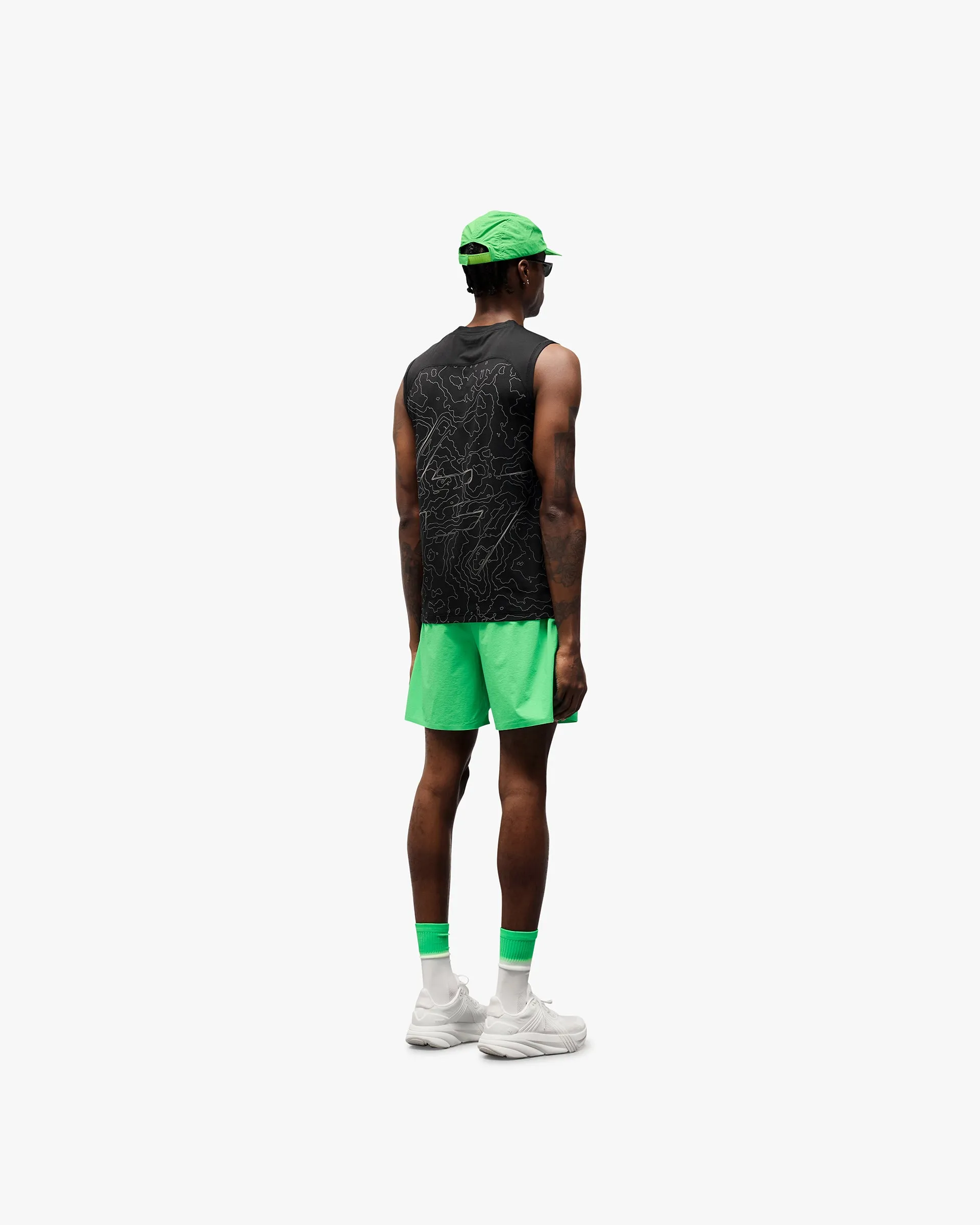 247 Training Shorts - Speed Green
