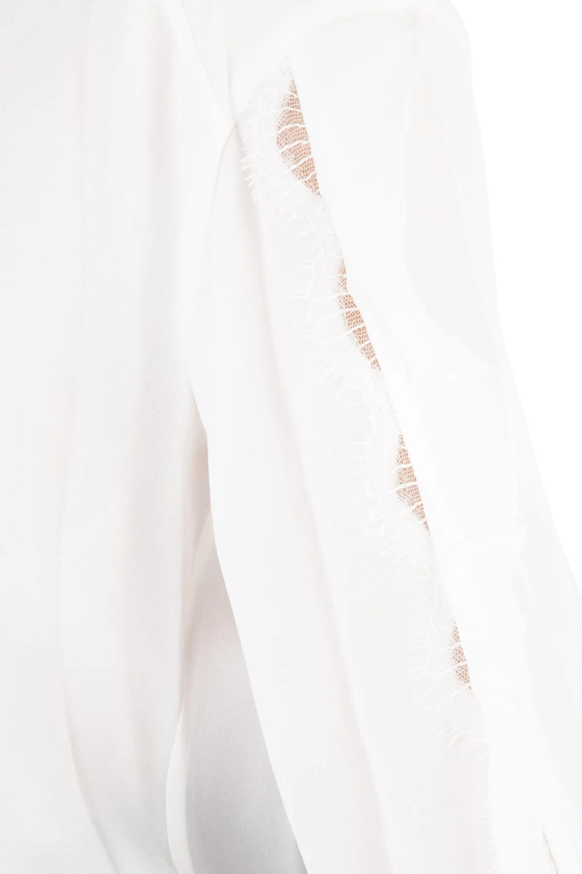3.1 Phillip Lim Ruffle Sleeved V-Neck Blouse