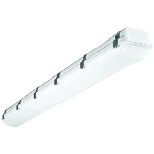 4FT LED Vapor Tight Fixture, 8640 Lumen Max, Wattage and CCT Selectable, Motion Sensor Option, 120-277V
