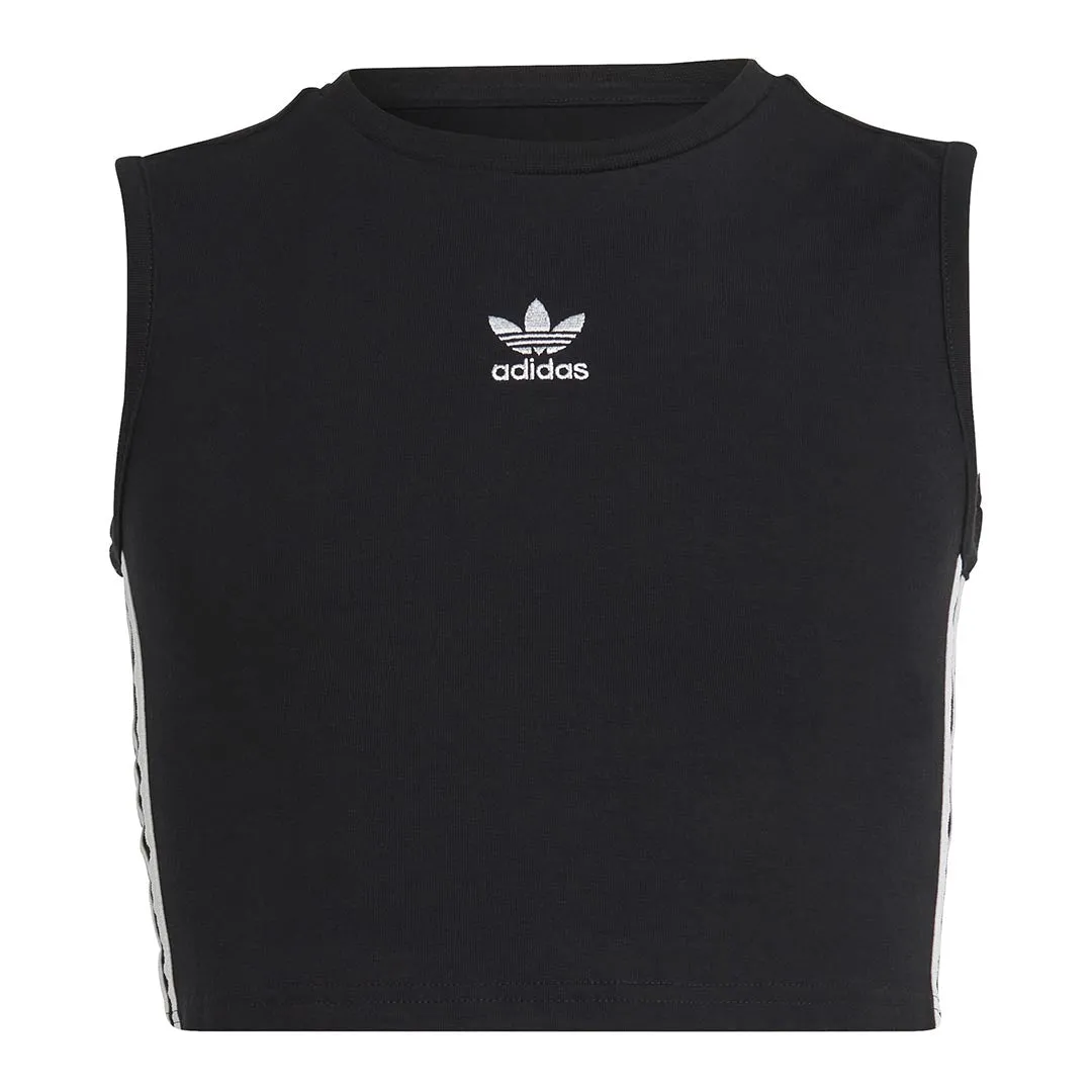 adidas - Kids' (Junior) Adicolor Crop Tank Top (IC3128)