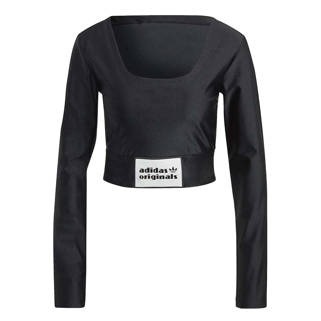 adidas - Women's Long Sleeve Crop Top (IC8549)