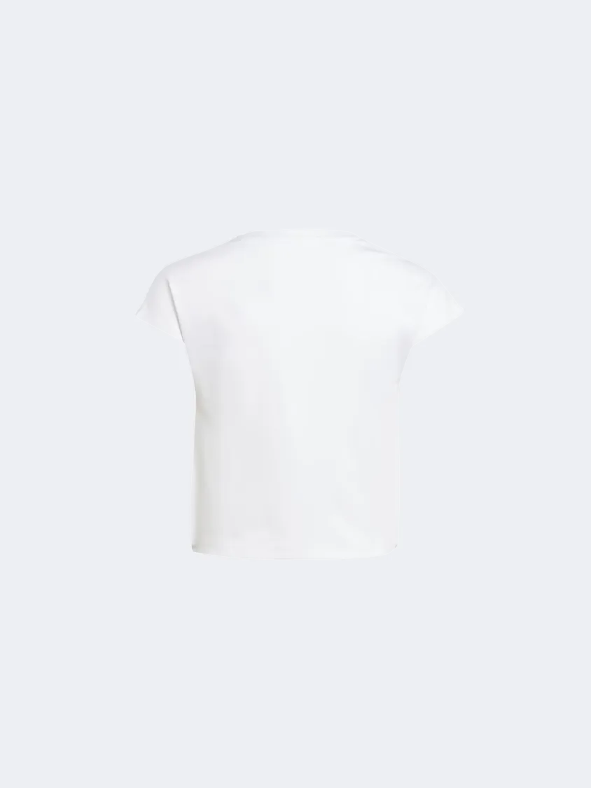 Adidas Yoga Kids-Girls Sportswear T-Shirt White/Grey
