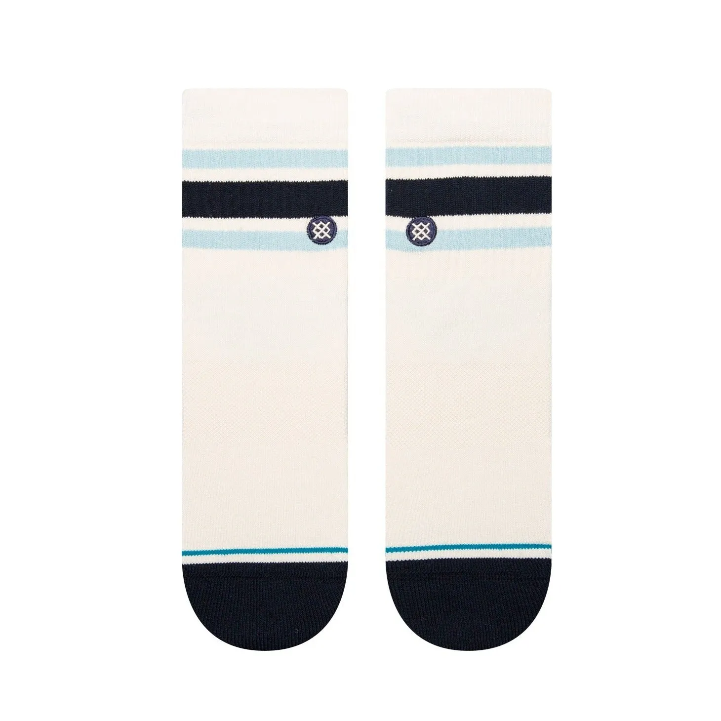 Adult Quarter Socks - Boyd QTR - Vintage White