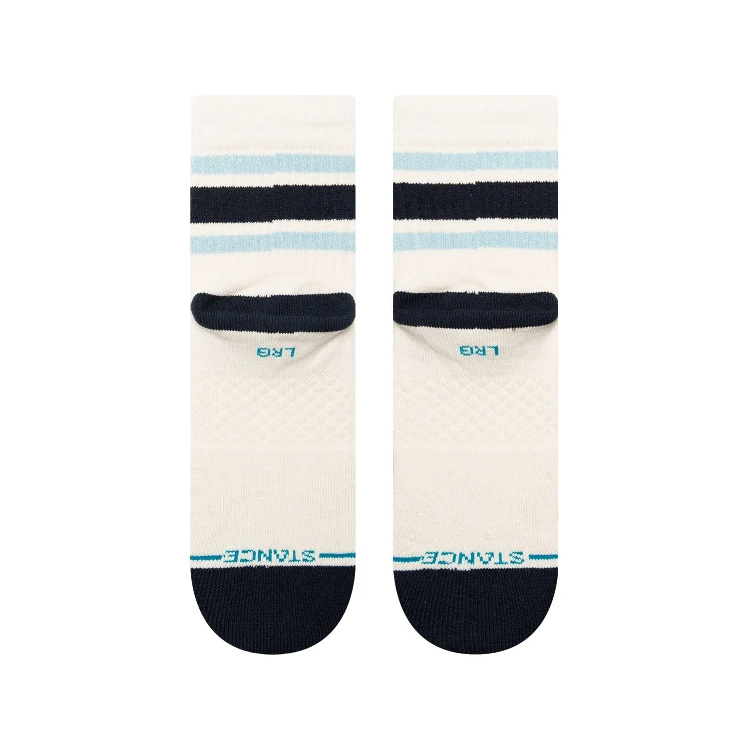 Adult Quarter Socks - Boyd QTR - Vintage White