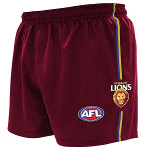 Burley Sekem Brisbane Lions AFL Replica Kids Shorts
