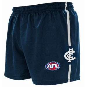 Burley Sekem Carlton Blues AFL Replica Adults Shorts