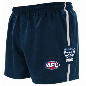 Burley Sekem Geelong Cats AFL Replica Kids Shorts