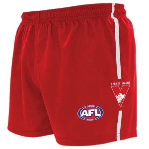 Burley Sekem Sydney Swans AFL Replica Kids Shorts