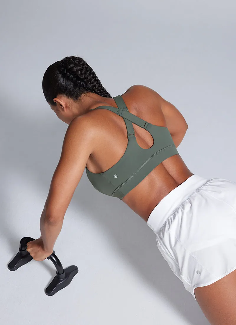 Butterbreeze V Neck Sports Bras Adjustable Straps