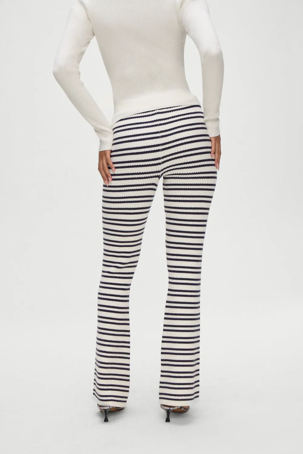 Camden Striped Knit Pants - Starlit Stripe