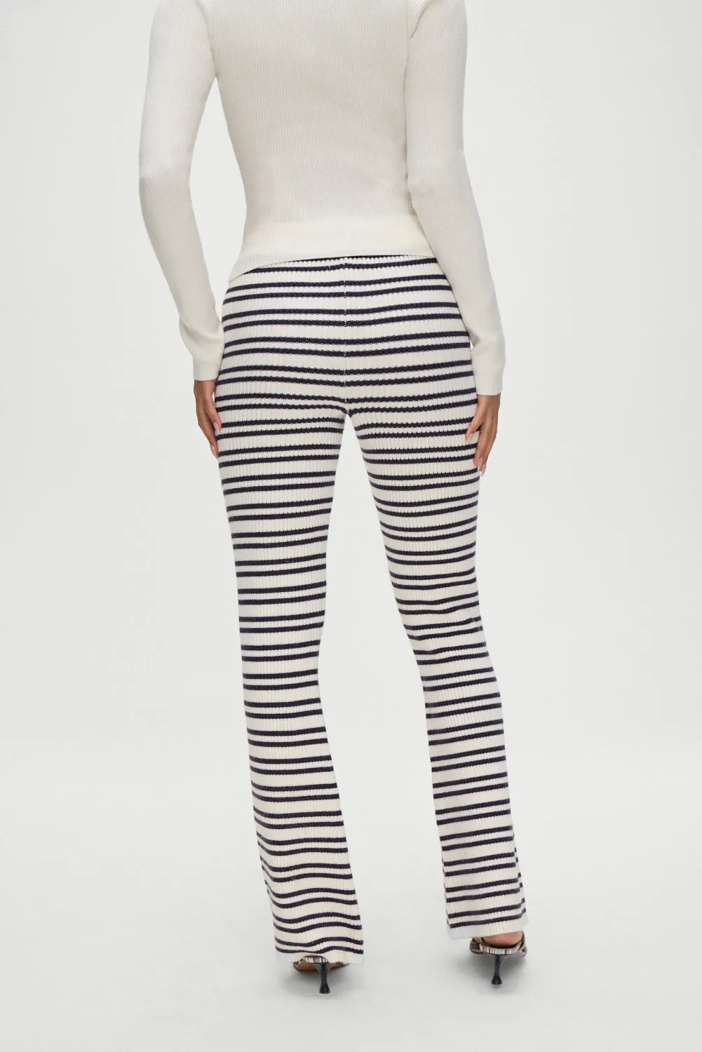 Camden Striped Knit Pants - Starlit Stripe