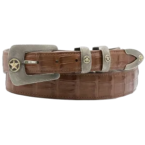 Chacon Taos Florentine w/ 14K  Gold Star Buckle Set 1.0