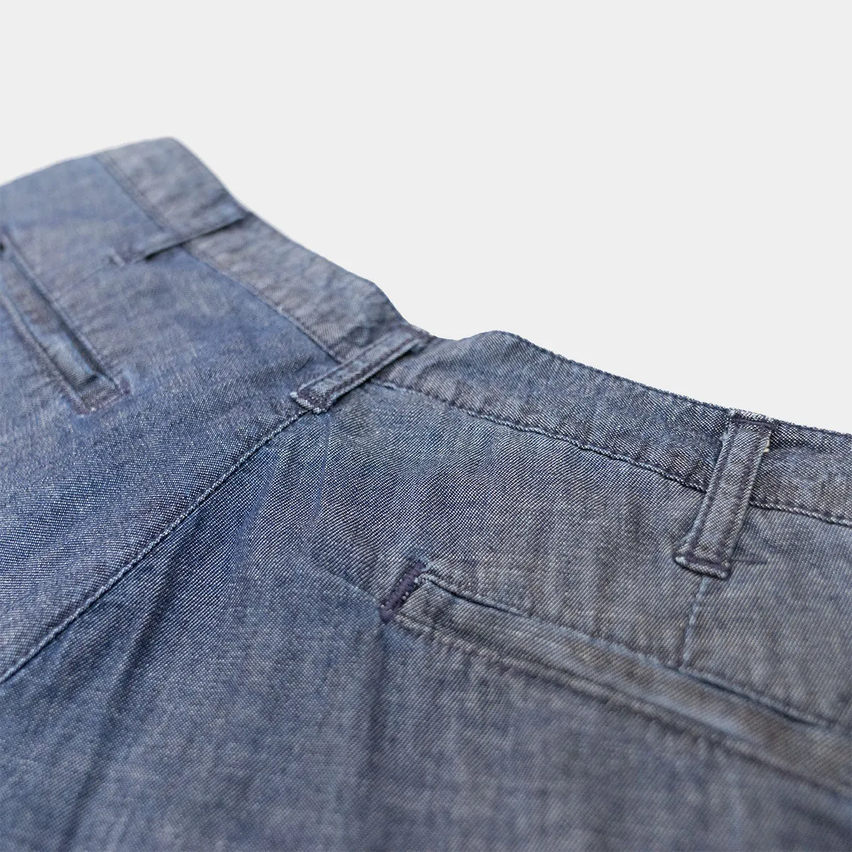 Chambray Shorts