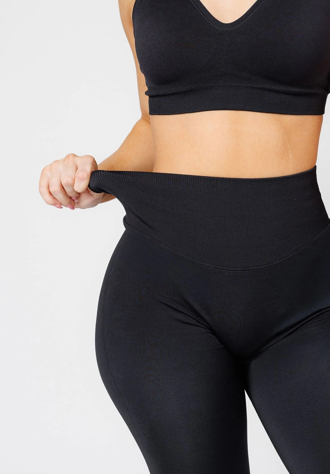 CurveFlex Hourglass Sculptseam® Plus Seamless Legging Black
