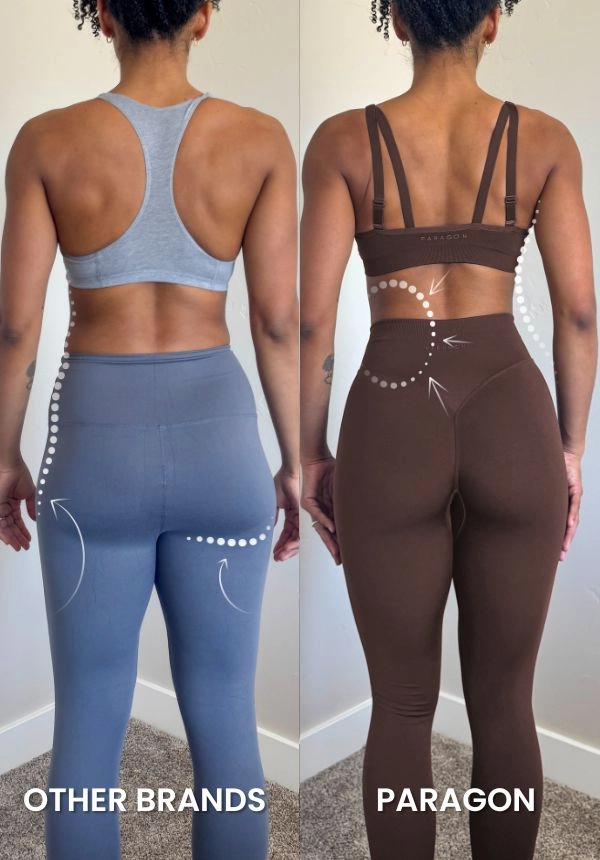 CurveFlex Hourglass Sculptseam® Plus Seamless Legging Black