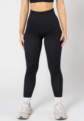 CurveFlex Hourglass Sculptseam® Plus Seamless Legging Black