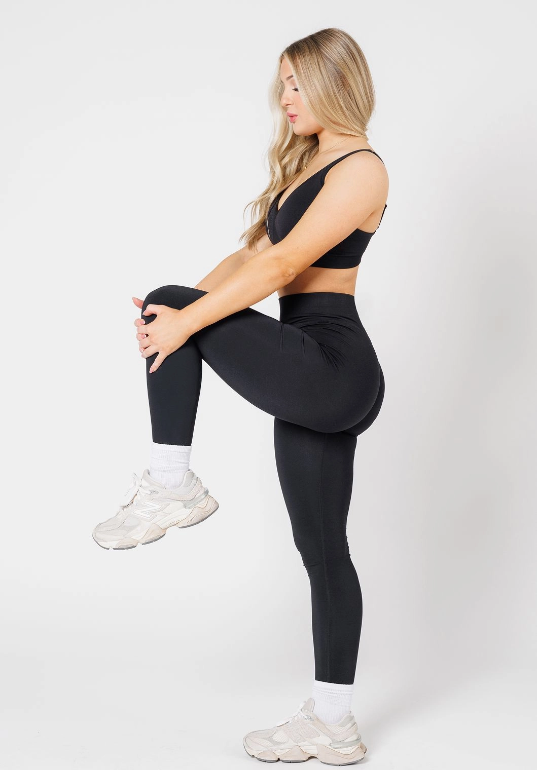 CurveFlex Hourglass Sculptseam® Plus Seamless Legging Black