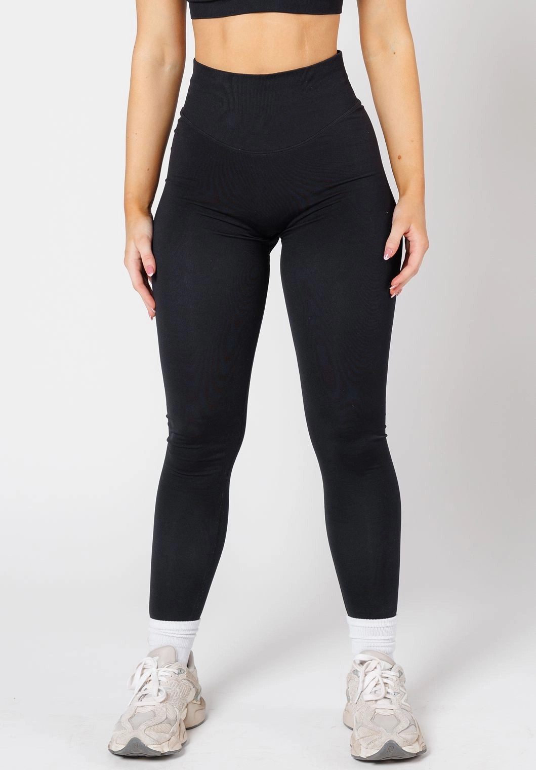CurveFlex Hourglass Sculptseam® Plus Seamless Legging Black