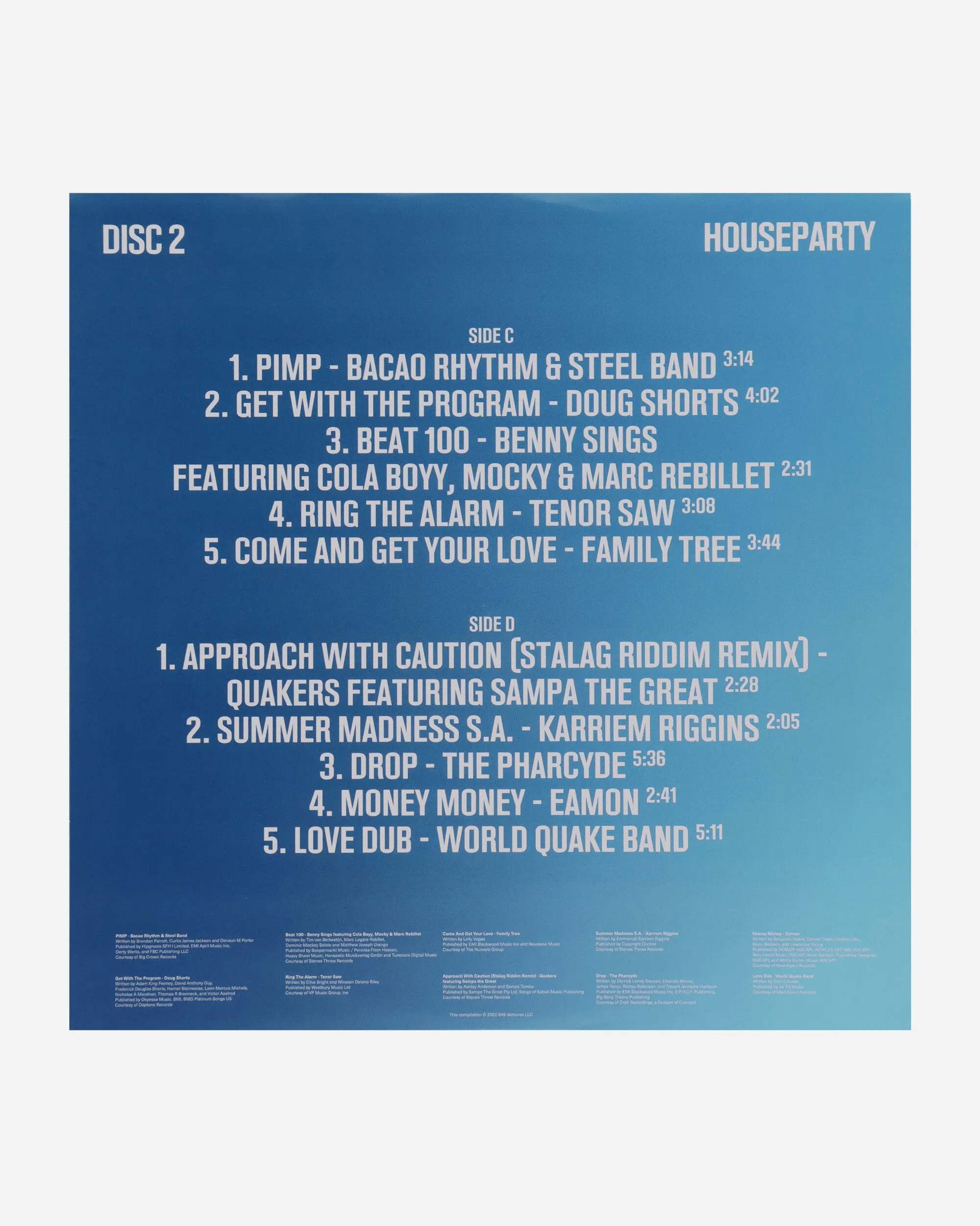 Double LP Party Vinyl