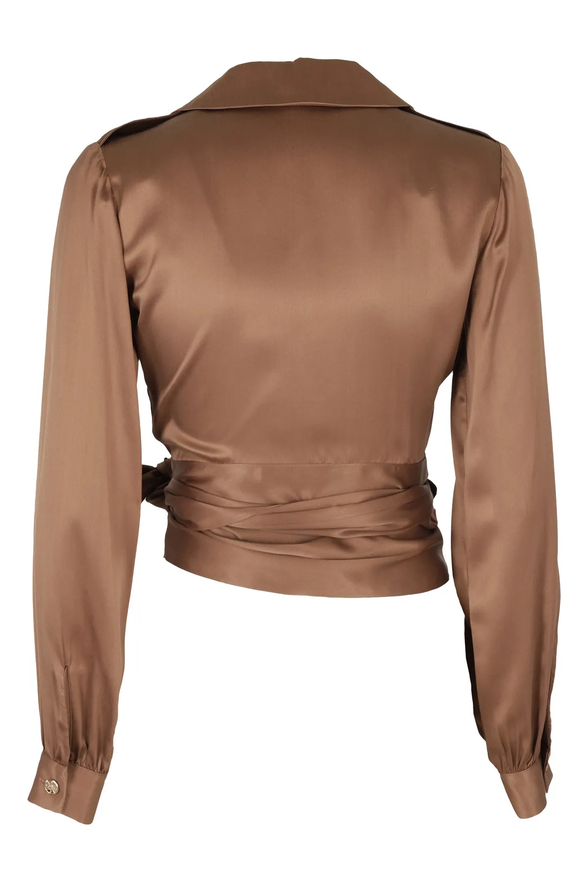 Elisabetta Franchi V-Neck Buttoned Blouse