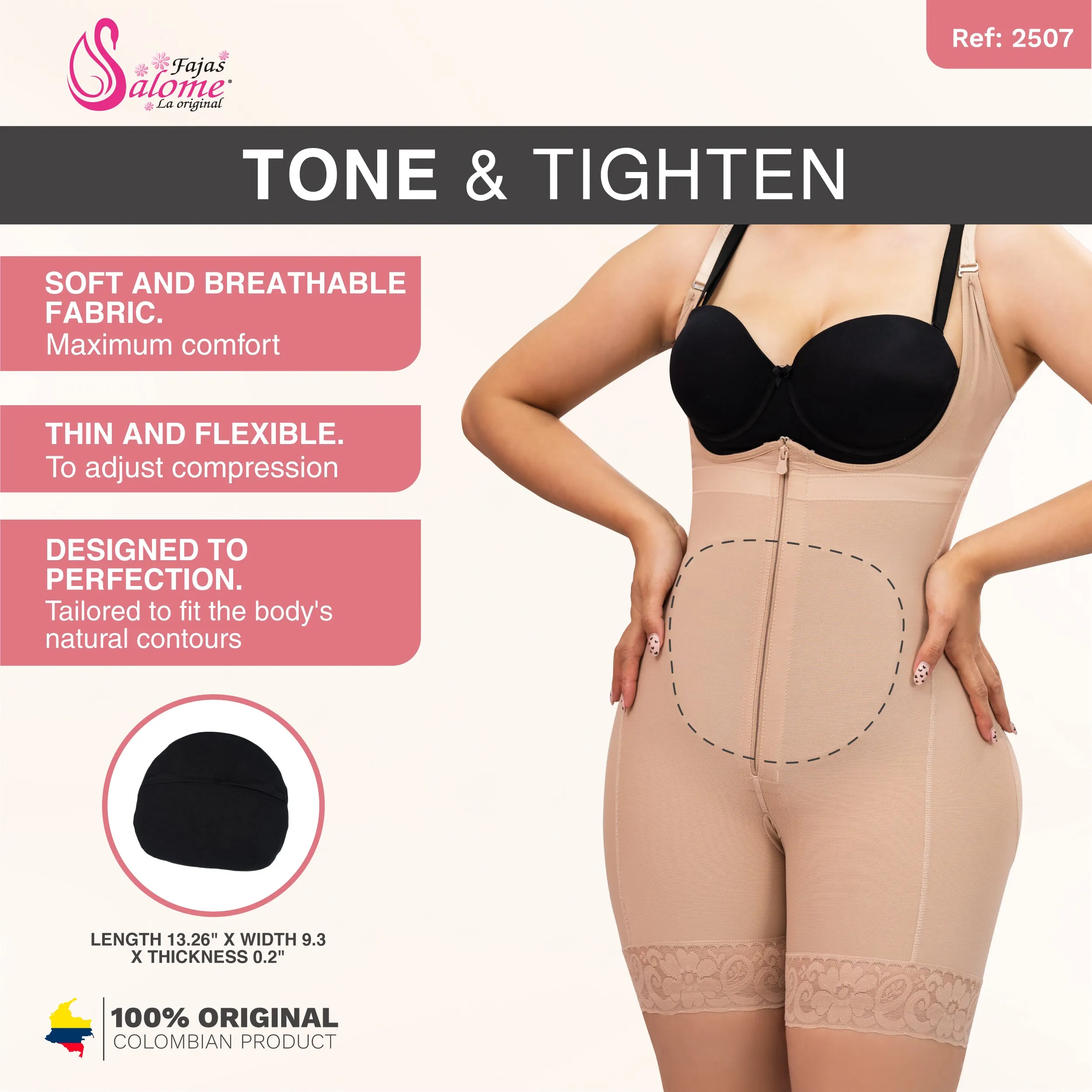 Fajas Salome 2507 | Fajas Salome Abdominal Compression Board