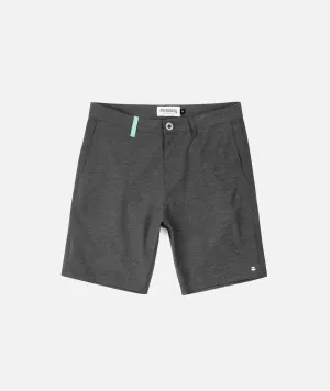 Fall 21 Polywog Hybrid Walkshort- Charcoal