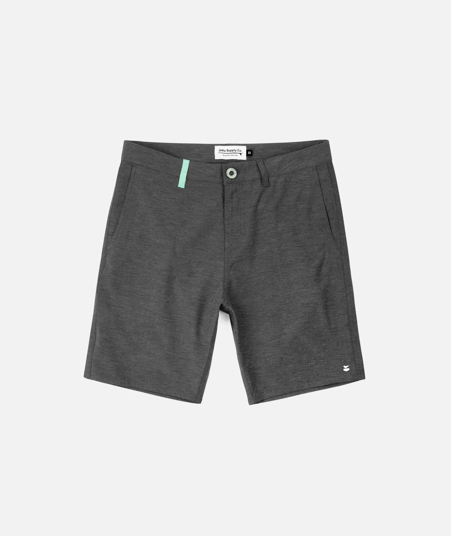 Fall 21 Polywog Hybrid Walkshort- Charcoal