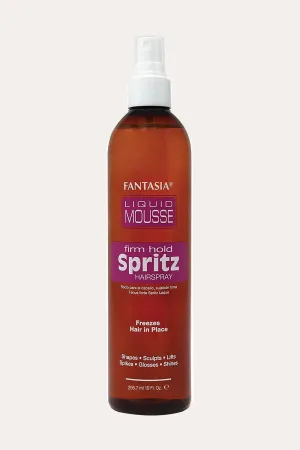 FANTASIA IC LIQUID MOUSSE FIRM HOLD SPRITZ HAIR SPRAY 10oz