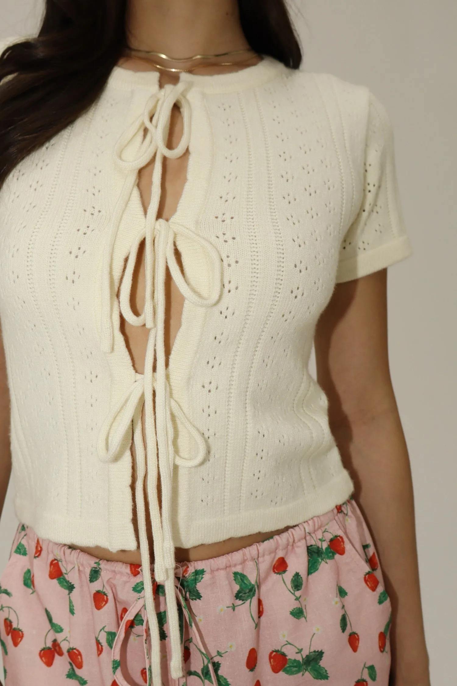GABBI TIE TOP