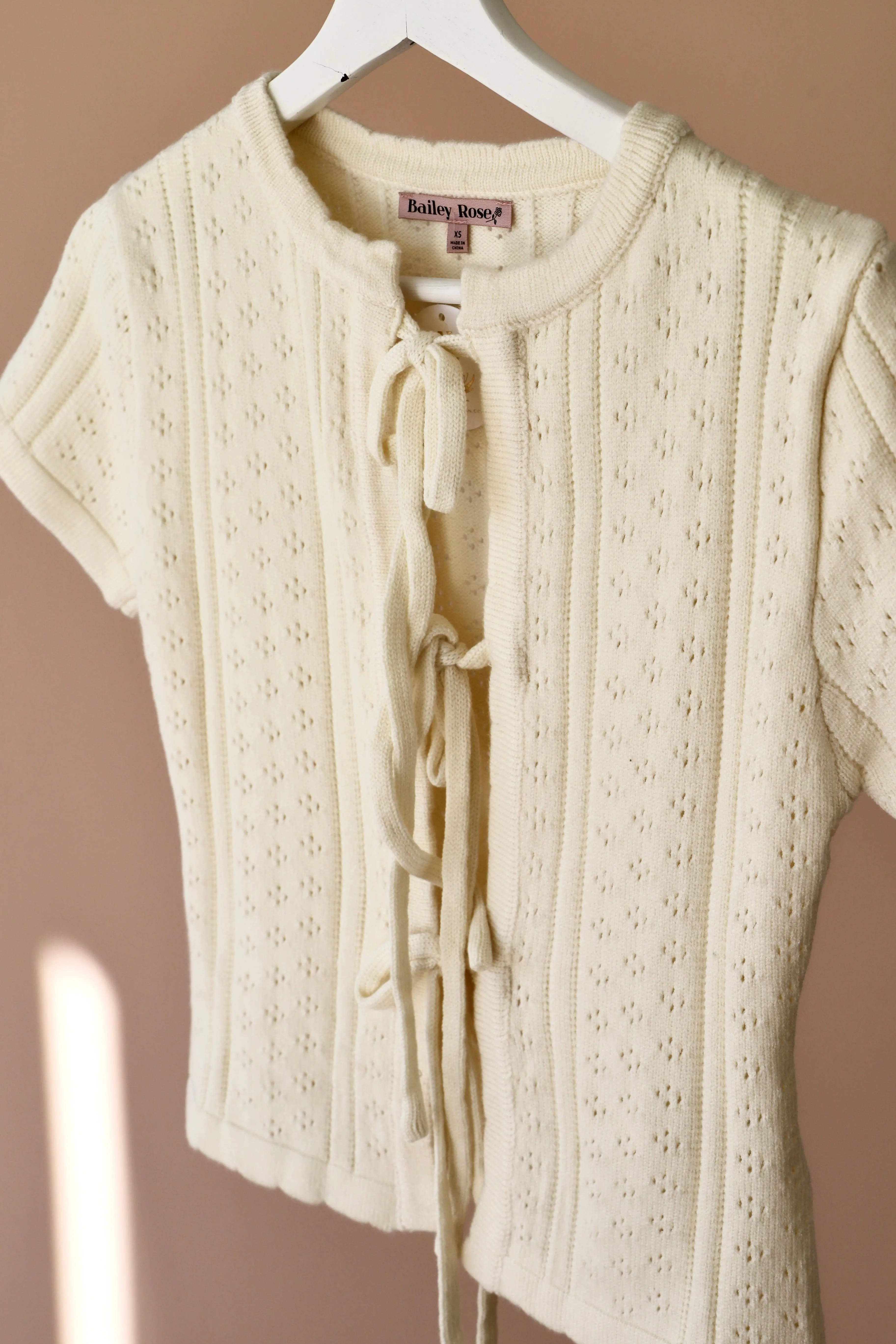 GABBI TIE TOP