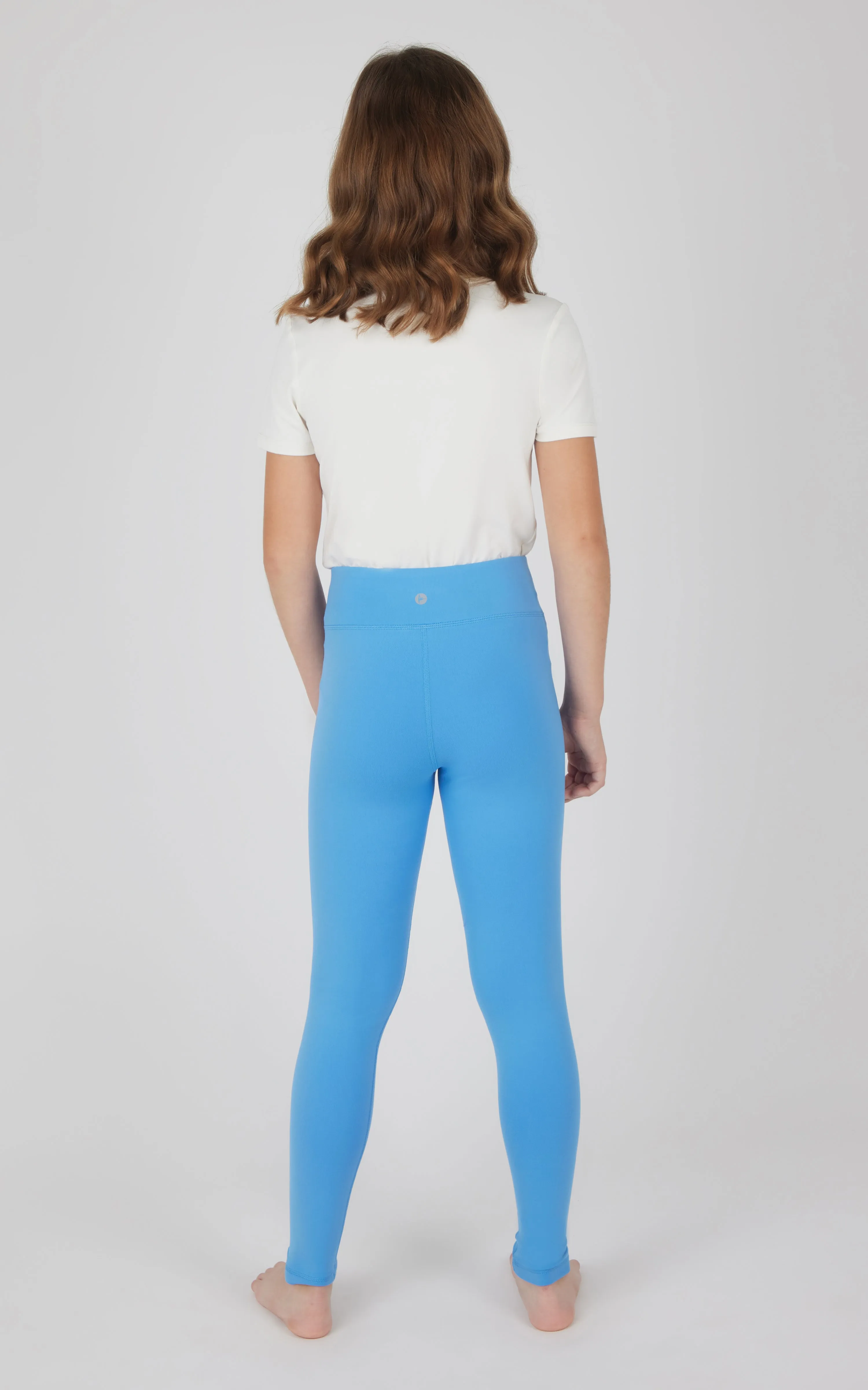 Girls 2 PK Lux Crossover Legging   6" Bike Short