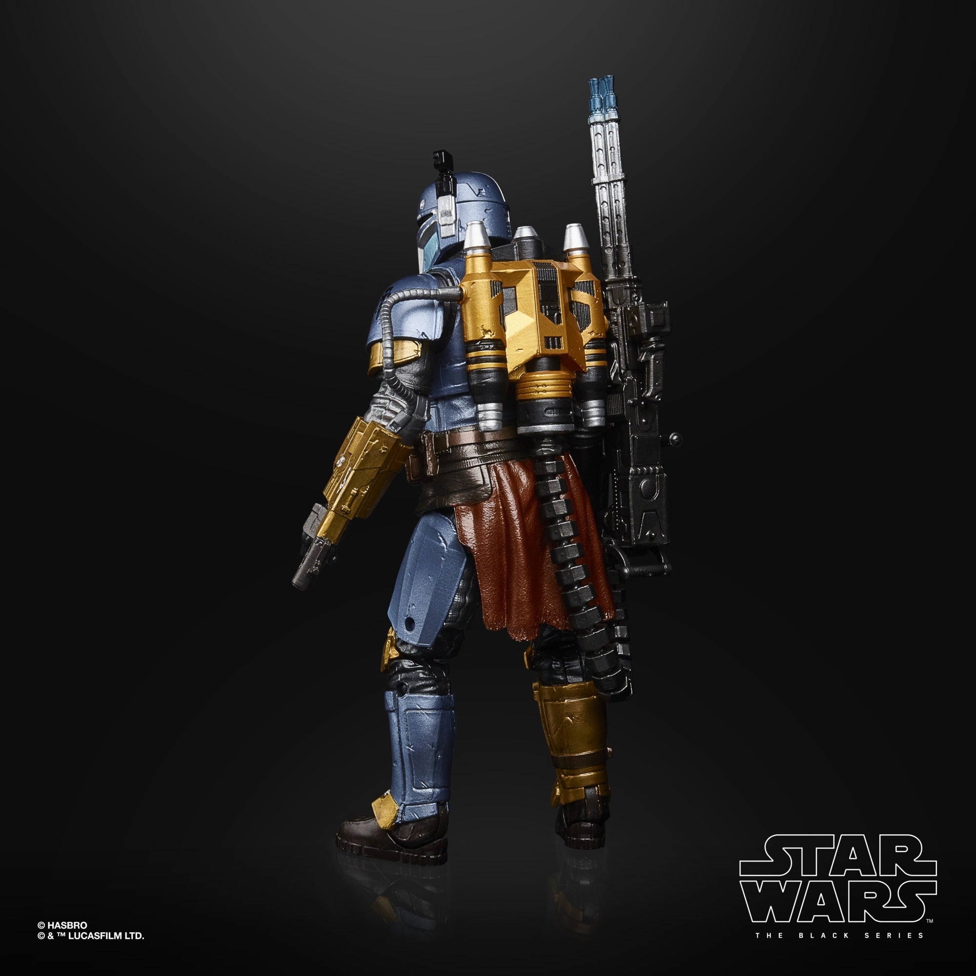 Hasbro Star Wars Black Series The Mandalorian #36 Carbonized Graphite Paz Vizsla (Deluxe) Exclusive 6 Inch Action Figure
