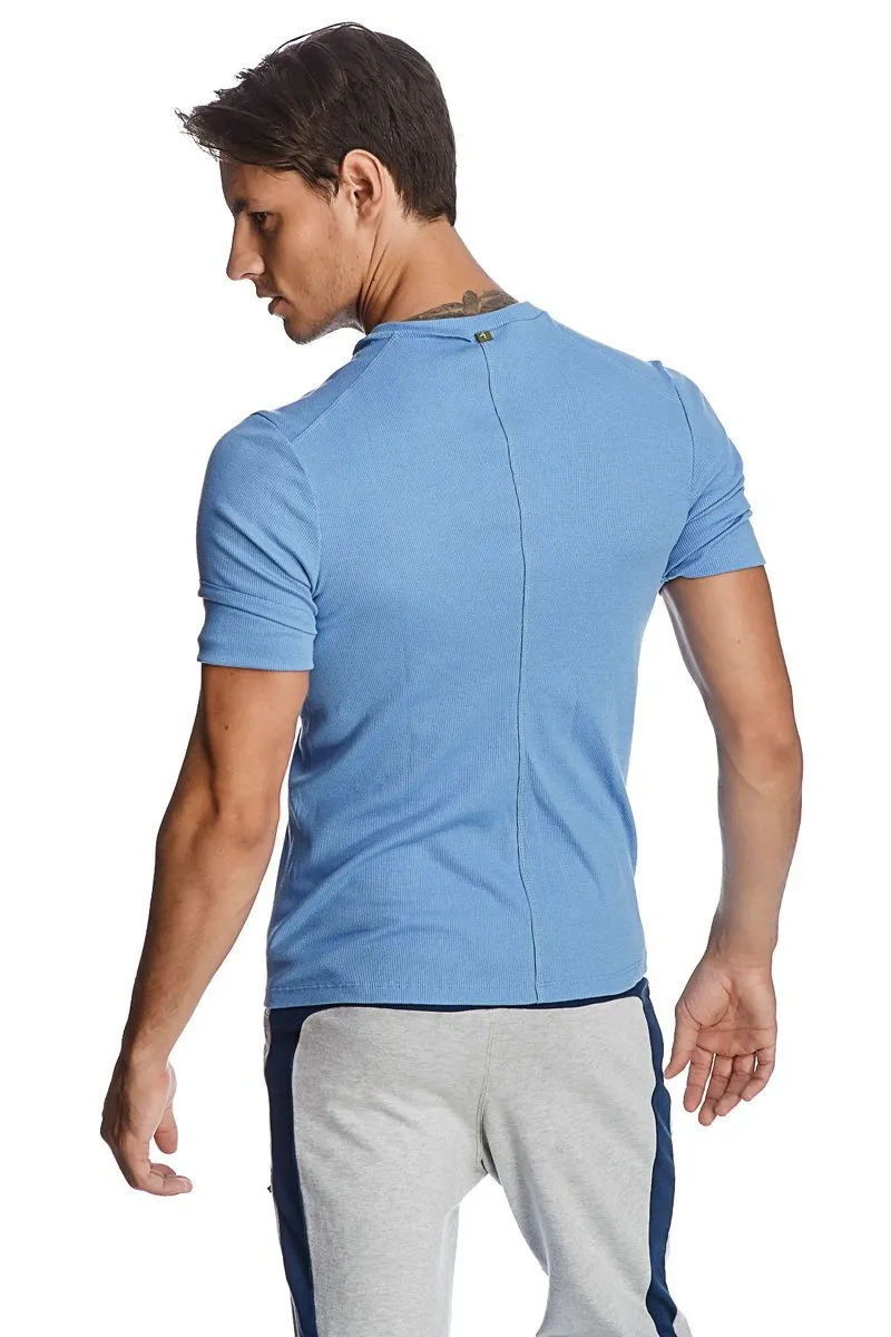 Hybrid V-Neck (Ice Blue)