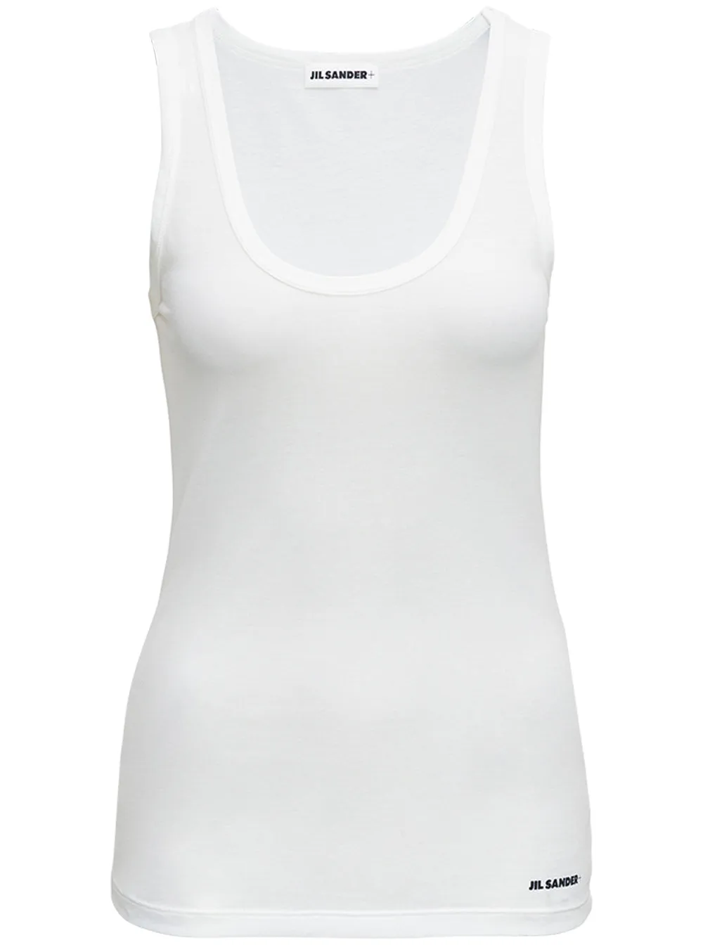 Jil Sander  Logo Printed Sleeveless Tank Top