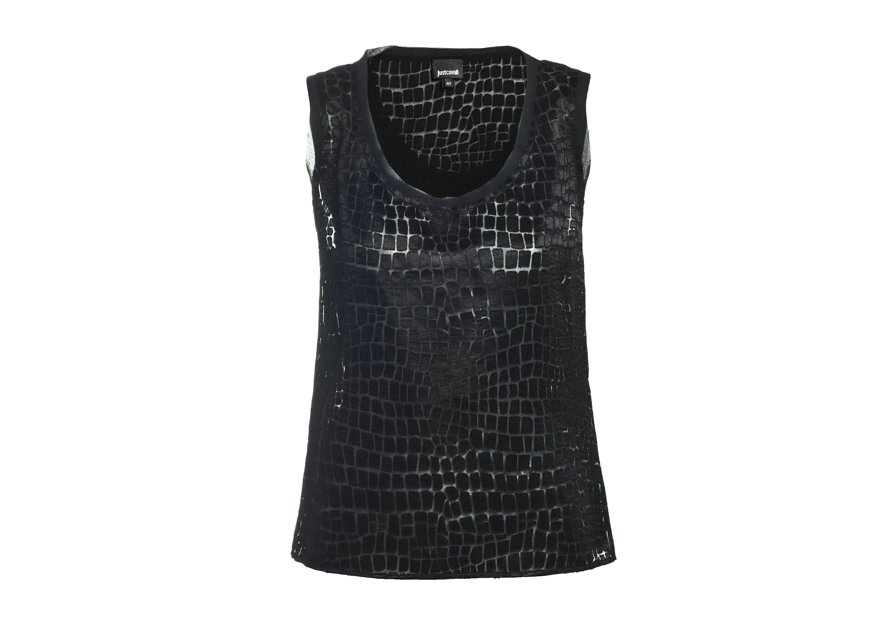 Just Cavalli Animal Print Tank Top