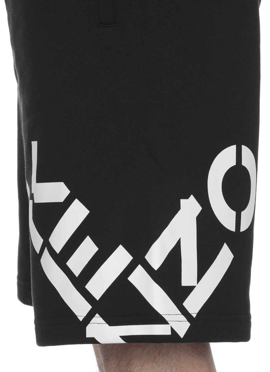 Kenzo Logo Printed Mid-Rise Bermuda Shorts