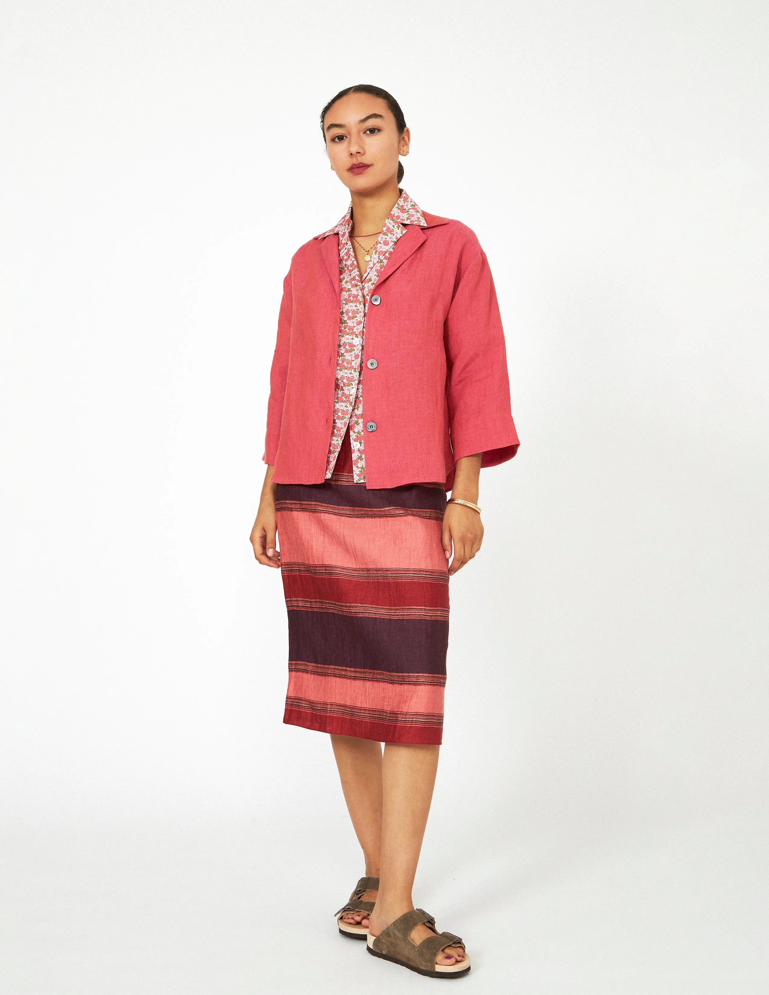 Linen Shirt Jacket
