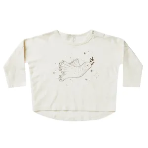 Longsleeve Tee - Dove - Ivory - FINAL SALE