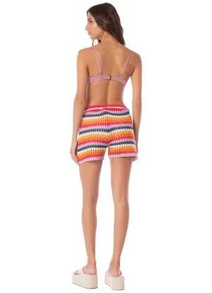Maaji Pink Prism Kiko Shorts