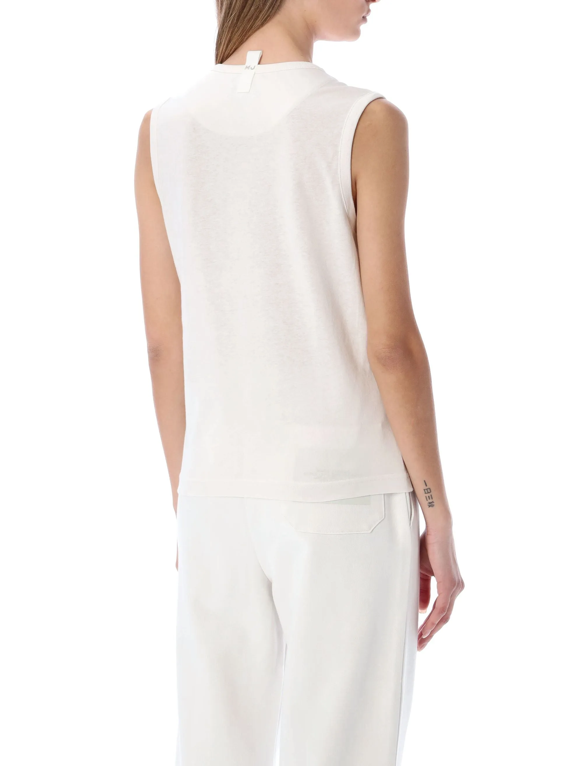 Marc Jacobs Screenprinted Logo Tank Top