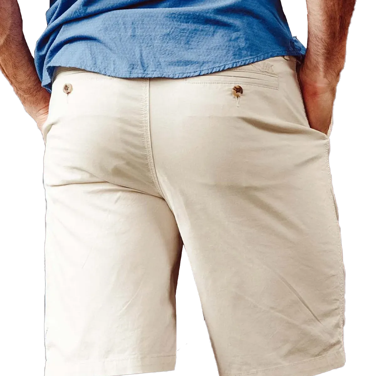 Men's Poplin Short Classic 8"