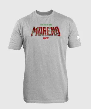 Men's UFC Unrivaled by Venum Heather Grey Brandon Moreno T-Shirt