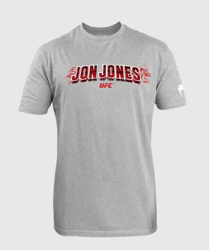 Men's UFC Unrivaled by Venum Heather Grey Jon Jones T-Shirt
