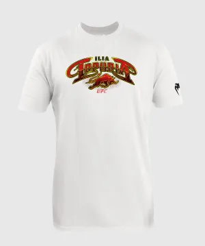 Men's UFC Unrivaled by Venum White Ilia Topuria T-Shirt