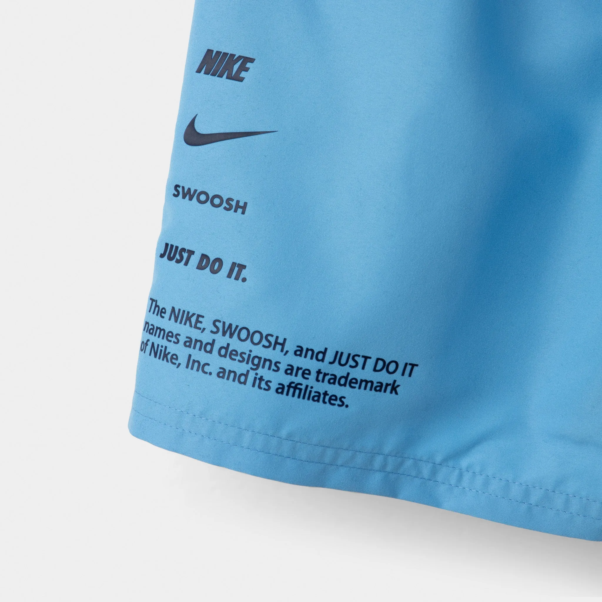 Nike Junior Boys' Stacked Logo Swim Shorts / University Blue