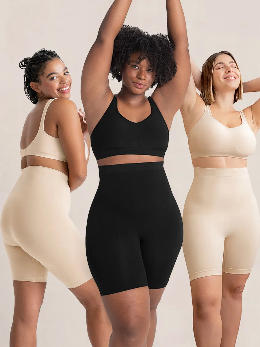 Offer: Shapermint Essentials 3-Pack All Day Every Day High-Waisted Shaper Shorts - 55 percent OFF