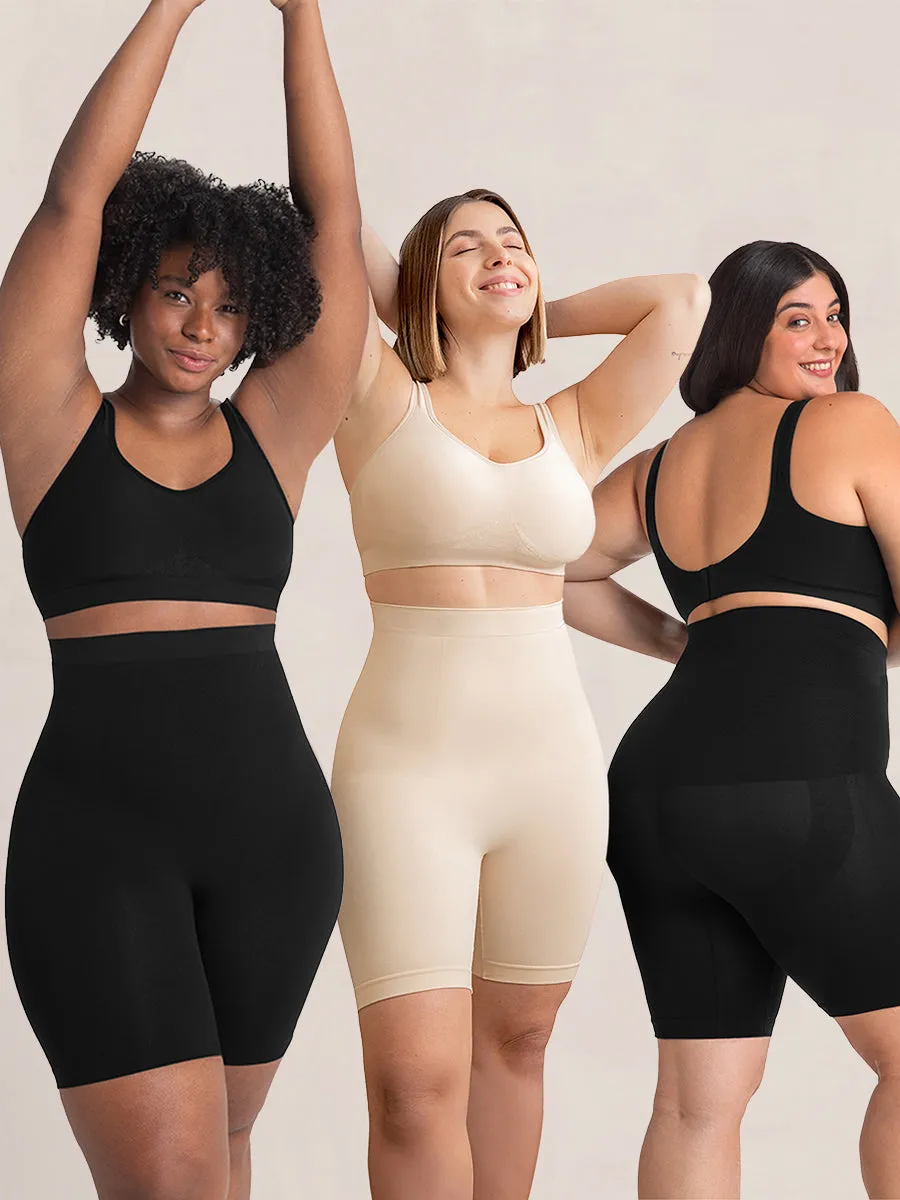 Offer: Shapermint Essentials 3-Pack All Day Every Day High-Waisted Shaper Shorts - 55 percent OFF
